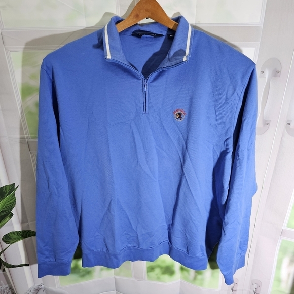 Polo Ralph Lauren Golf Seminole Country Club  Quarter Zip Fleece Pullover XL - Picture 1 of 7